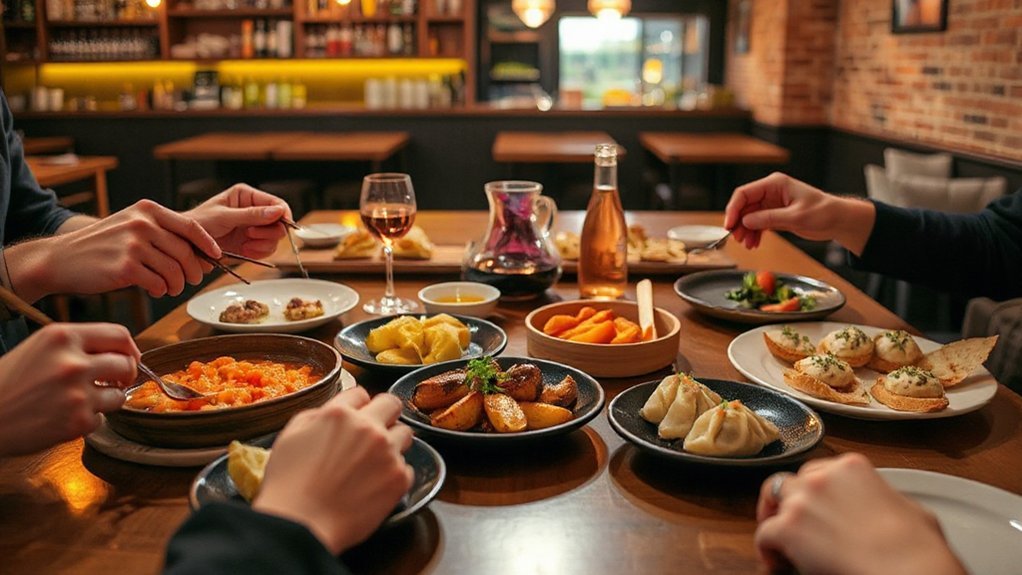 adventurous small plate dining