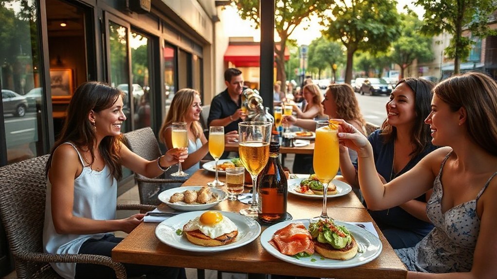 bottomless brunch cocktail experience