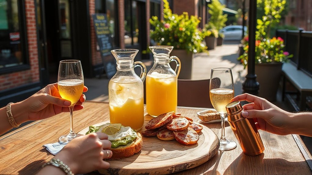 bottomless brunch cocktail spots