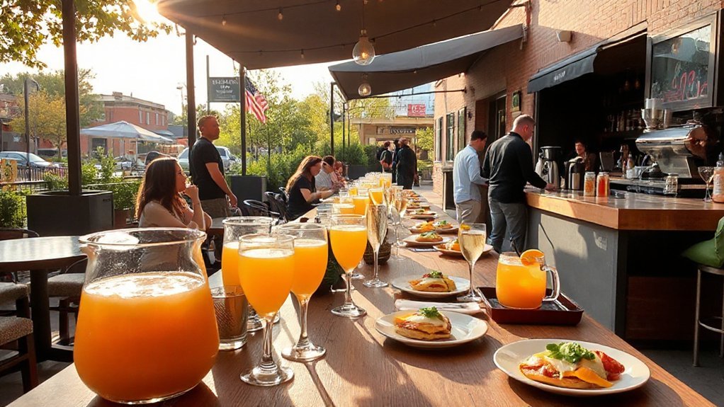 bottomless brunch drink options