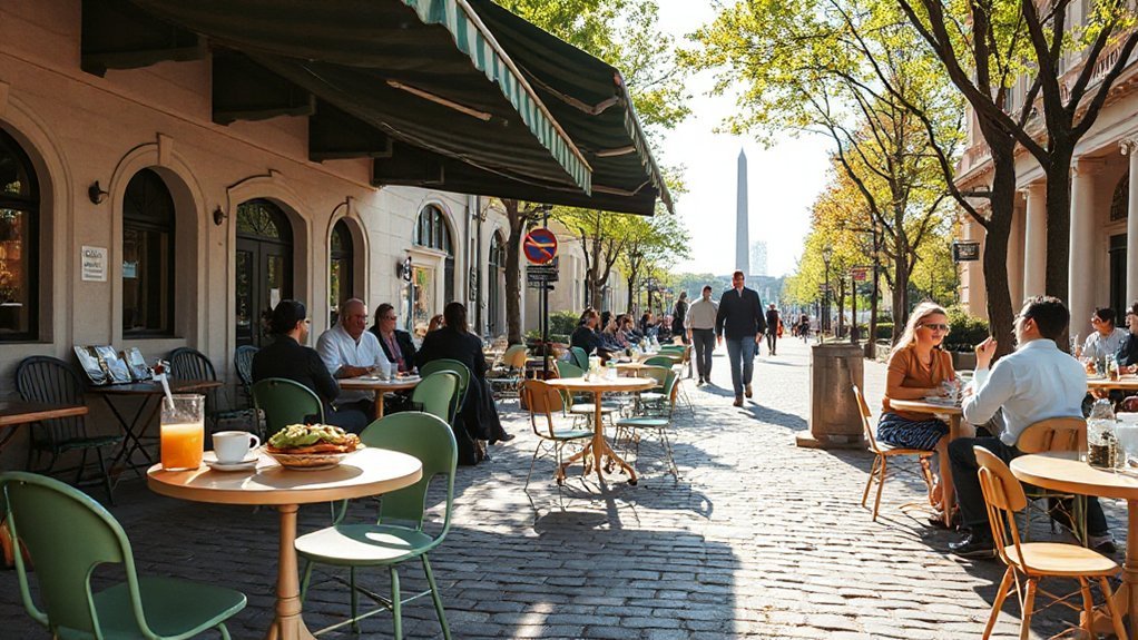 brunch cocktails and pancakes