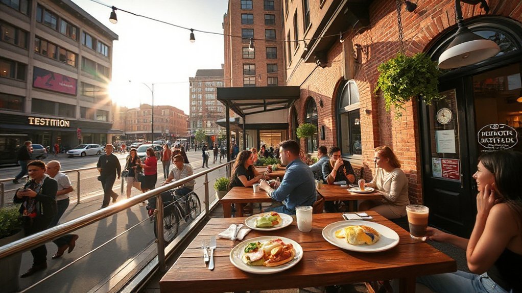 brunch spots near metro