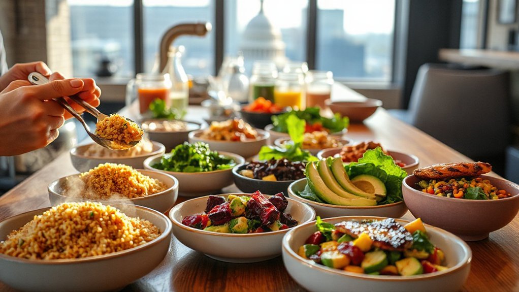 build your own healthy bowls