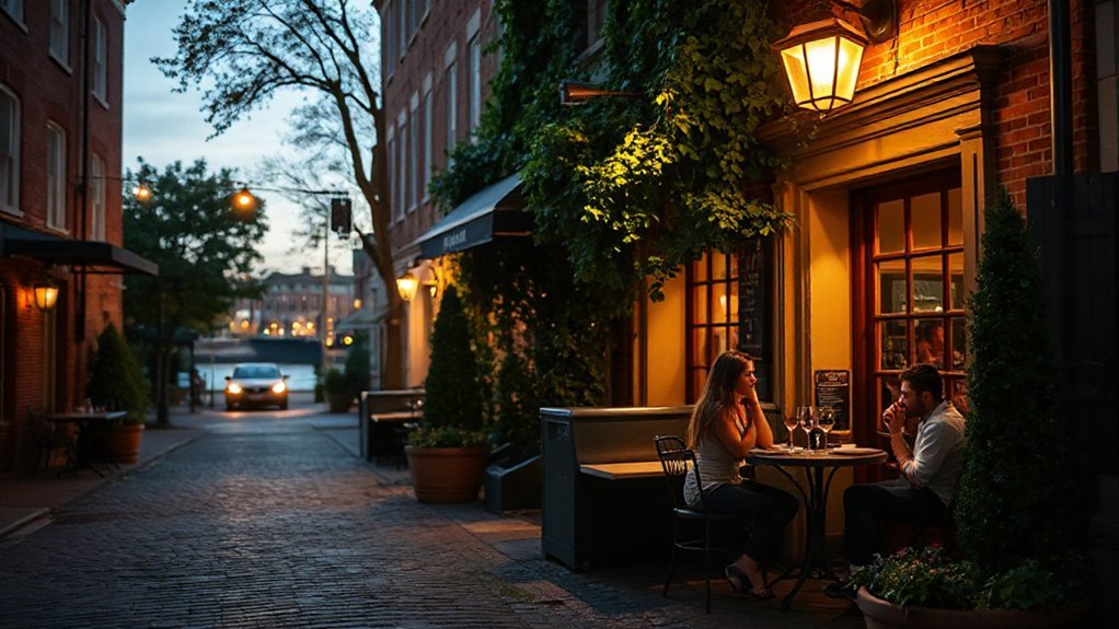 candlelit dining intimate atmosphere