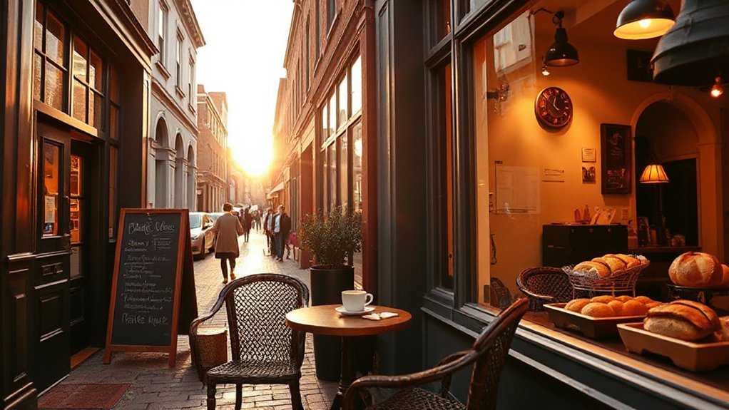 charming caf s and pastries