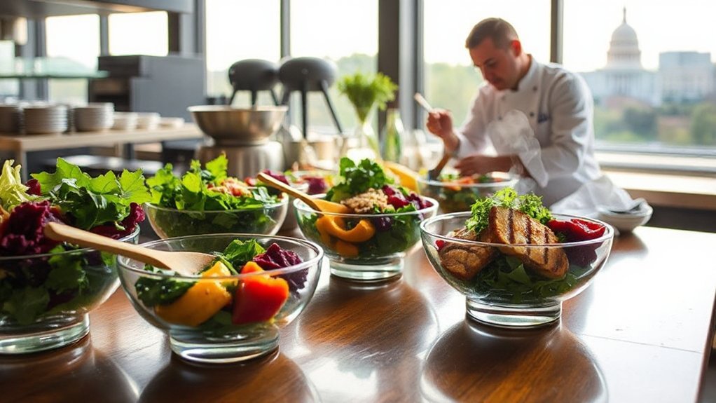 chef driven seasonal salad experiences