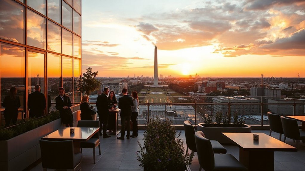 chic urban terrace experience