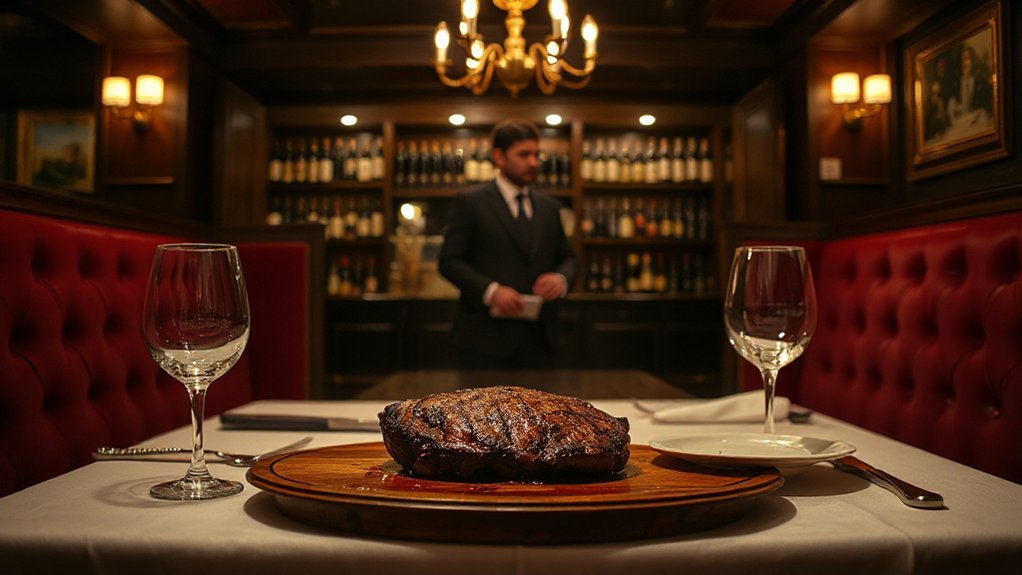 classic steakhouse dining experience
