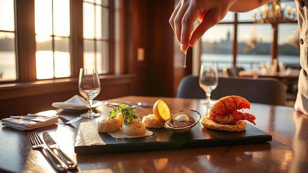 coastal tasting menu experience