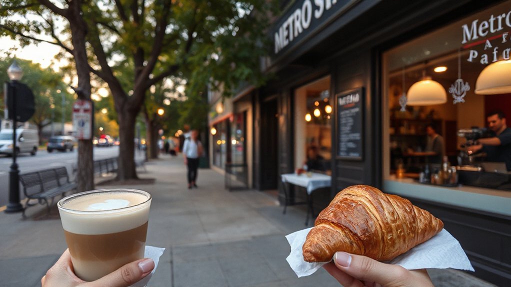 coffee pastries local charm