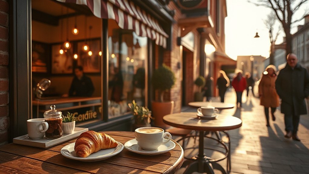 cozy caf s coffee pastries