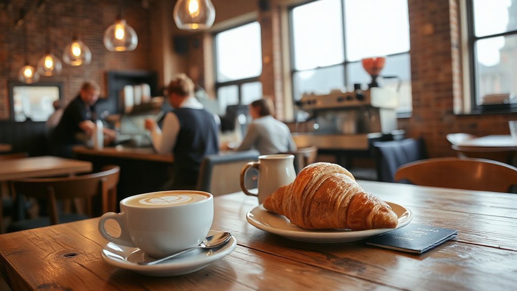 cozy caf s near airport