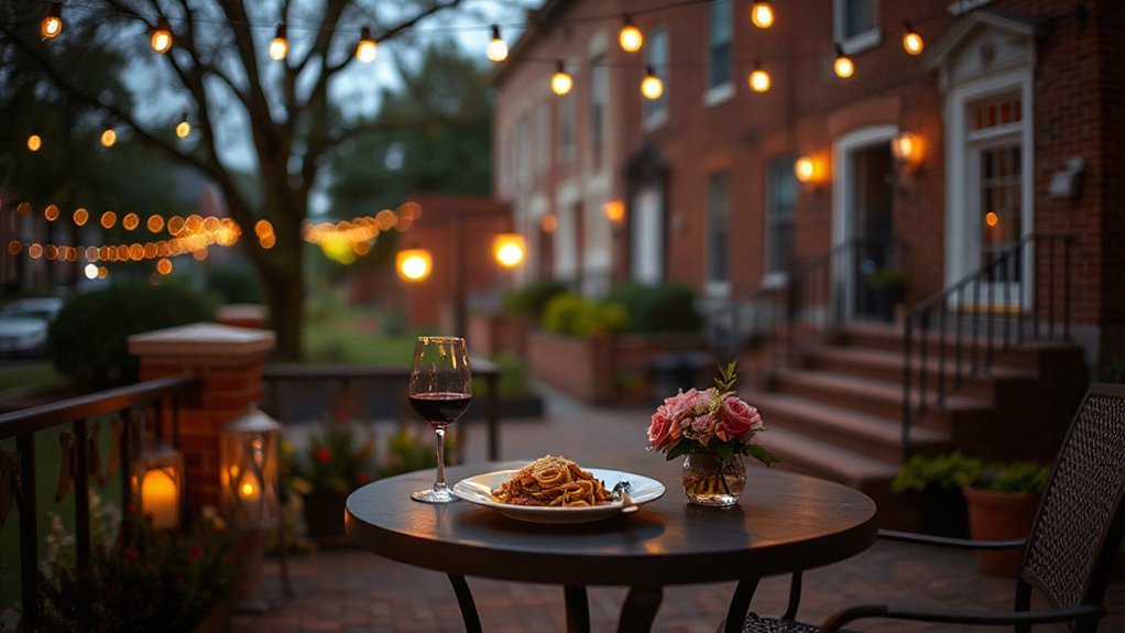 cozy candlelit dinner spots