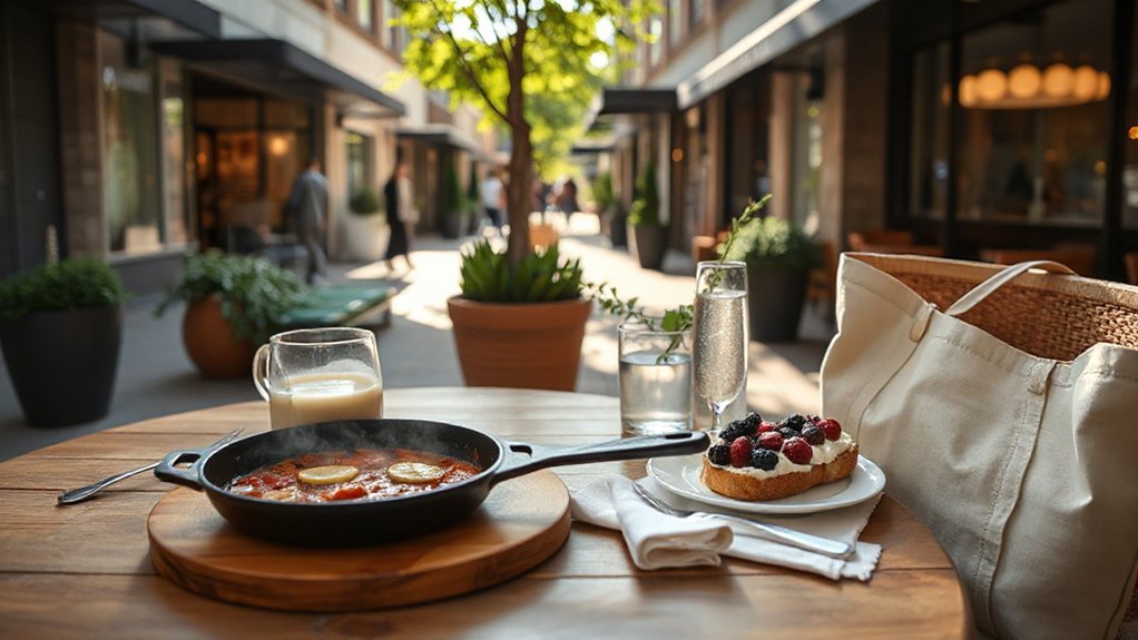 cozy leisurely brunch experience