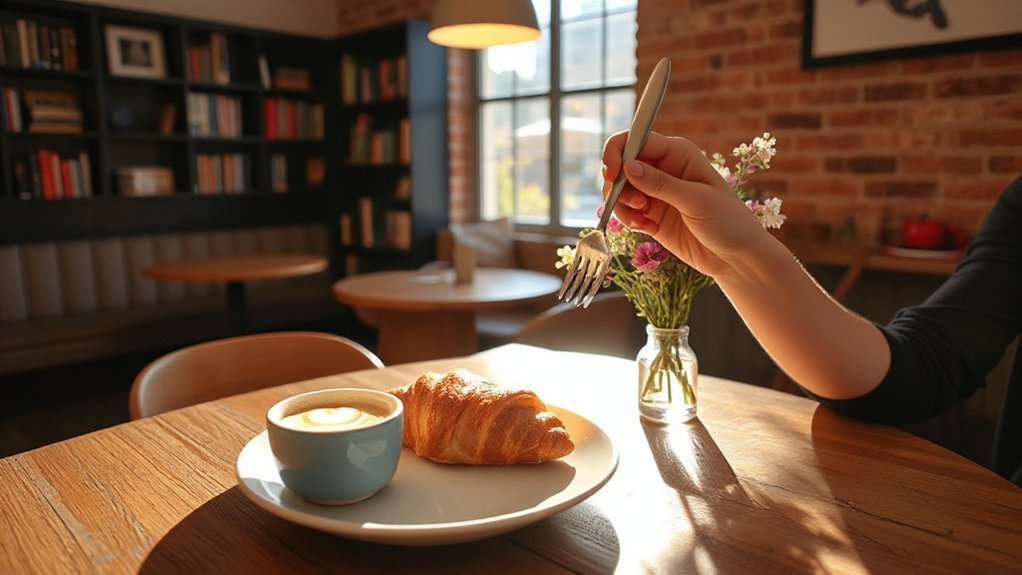 cozy neighborhood caf experience