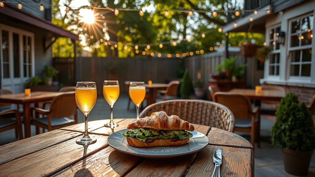 cozy patio bistro mimosas