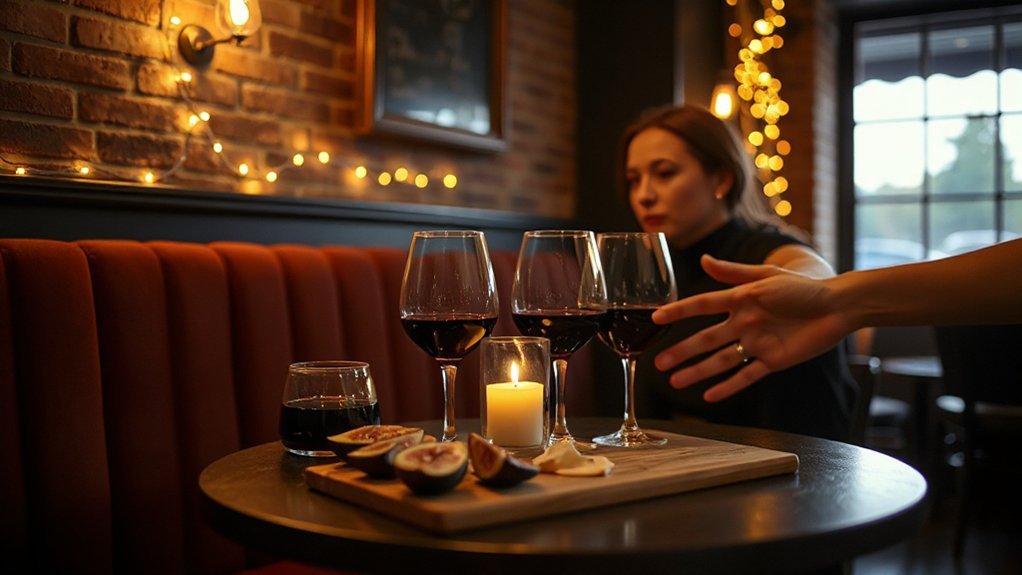 cozy wine bar experience