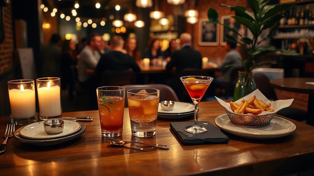 craft cocktails and small plates