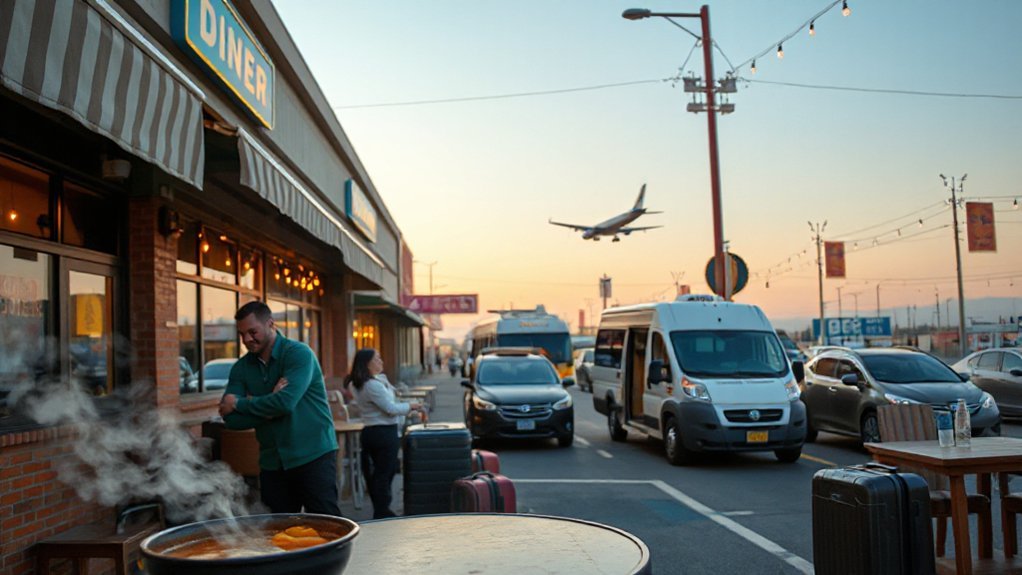 Best Places to Eat Near Dulles Airport Before or After a Flight