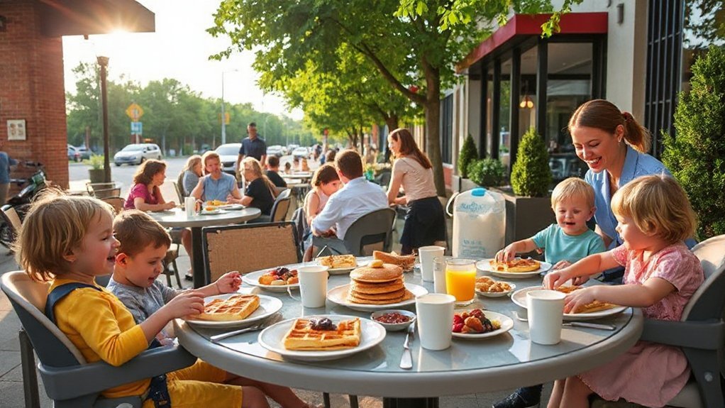 family friendly brunch destinations