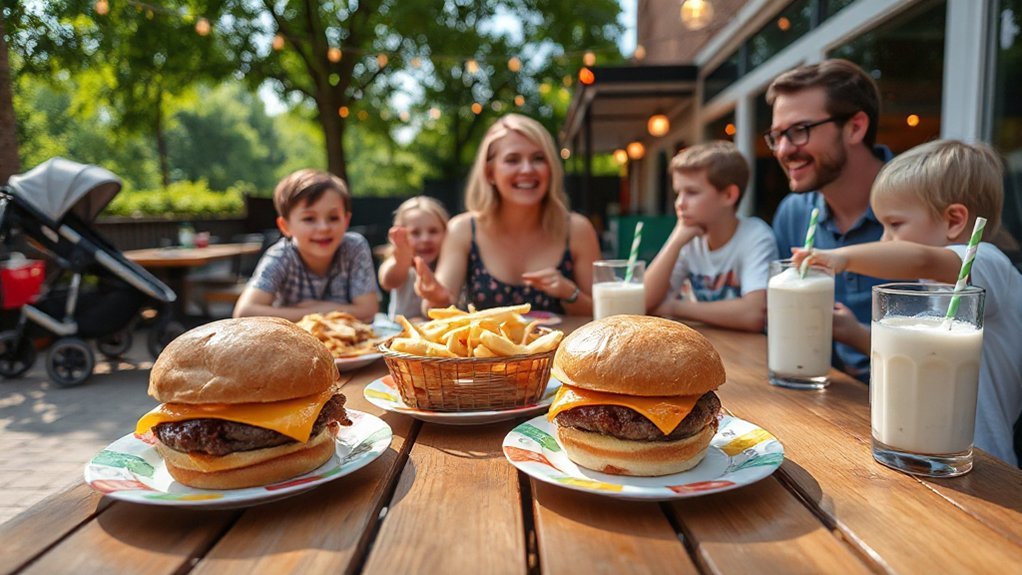 family friendly burger bliss