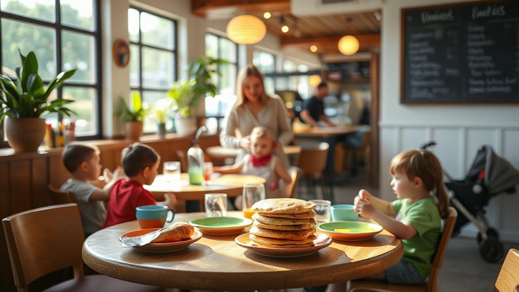 family friendly casual caf s