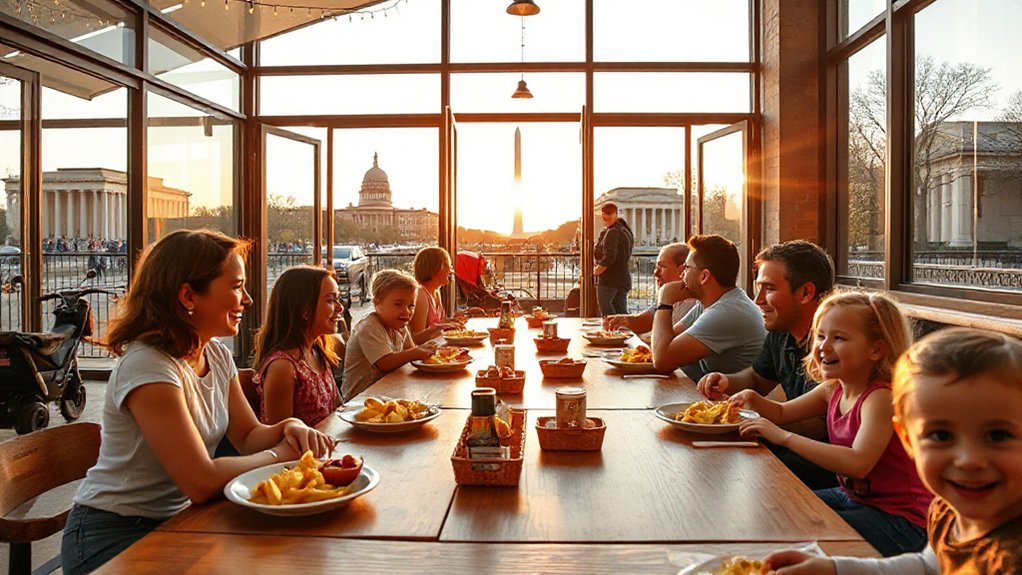 family friendly casual dining options