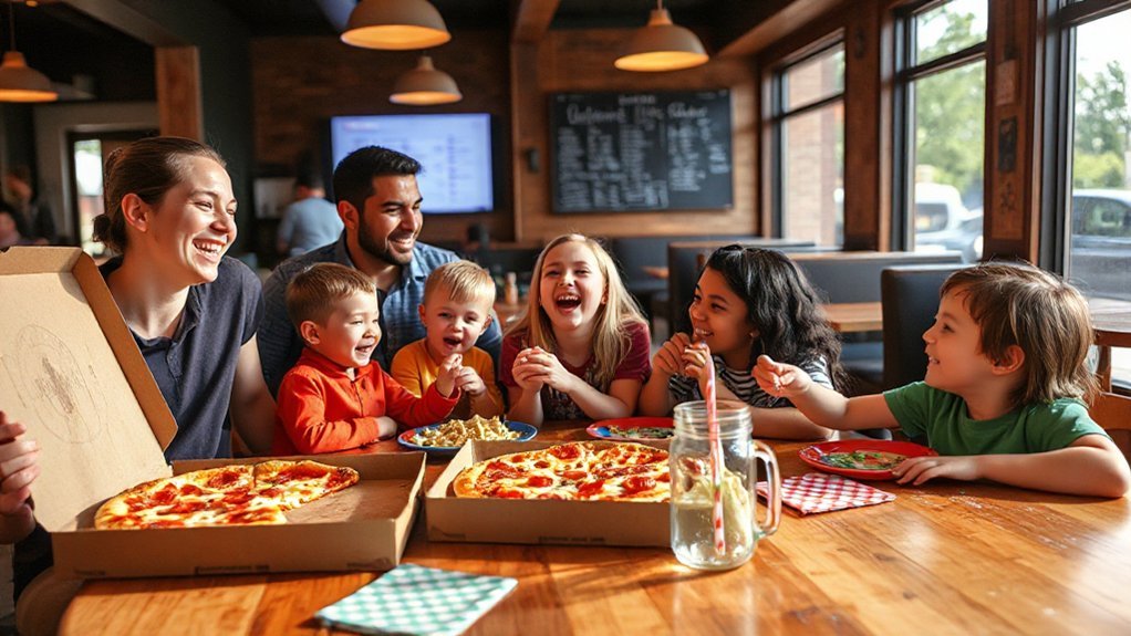 family friendly pizza and pasta