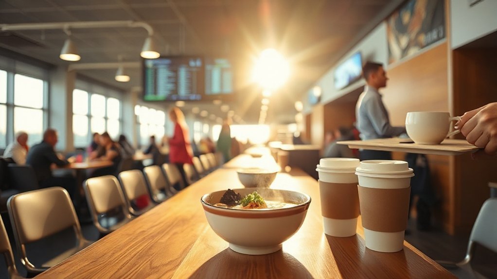 fast airport food options