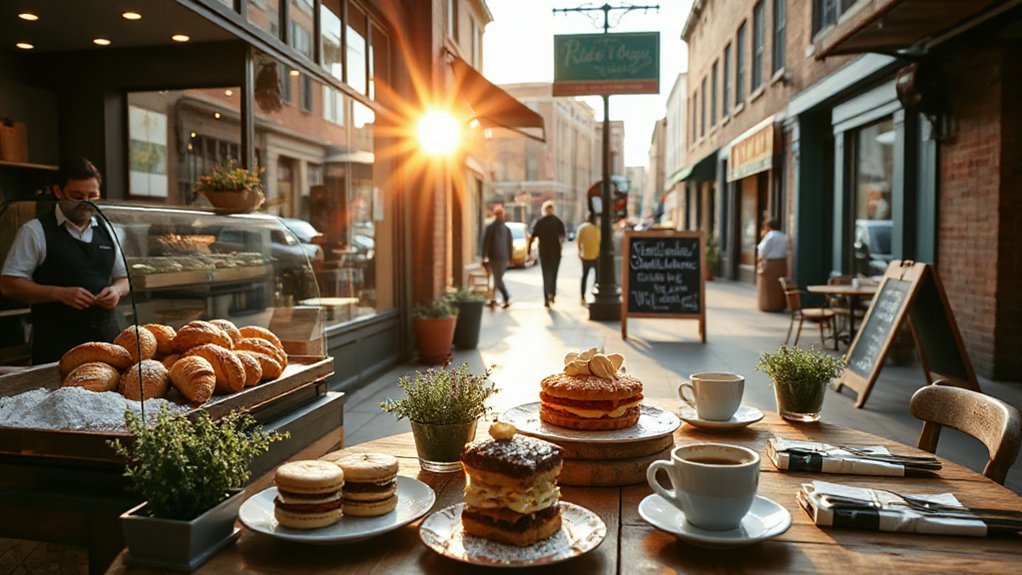 flaky sugary pastry delights