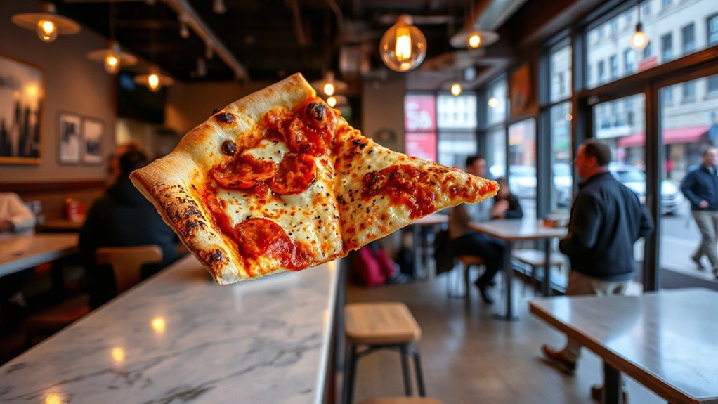 foldable cheesy flavorful slices