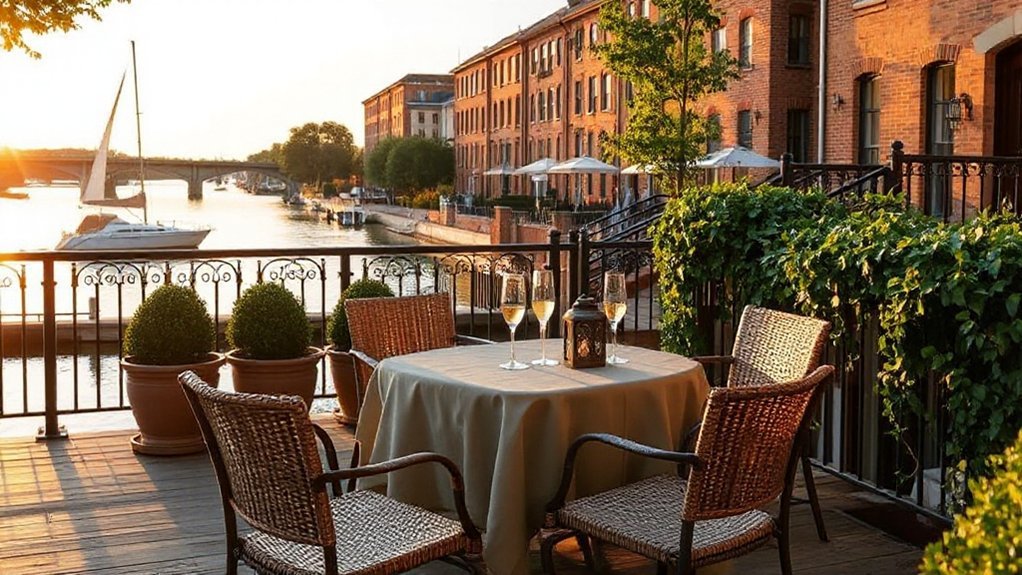 georgetown riverfront dining experience