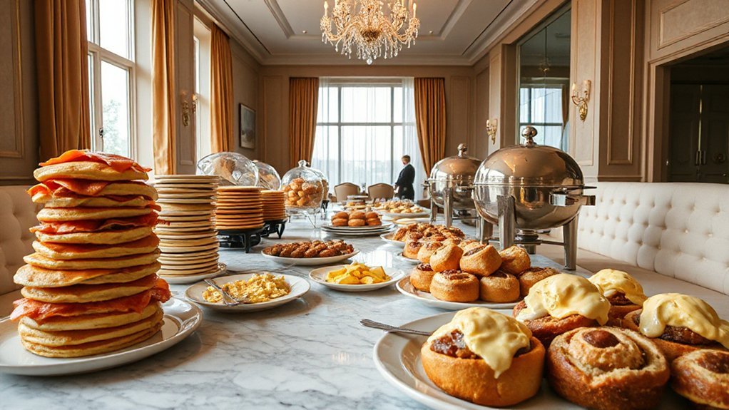 gourmet brunch buffet experience
