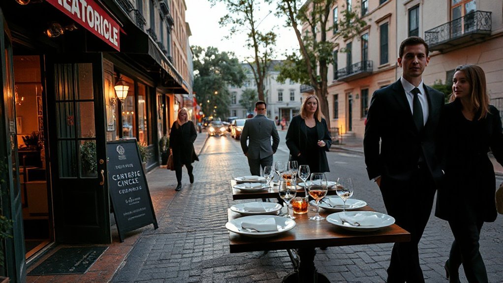 gourmet experiences elegant ambiance