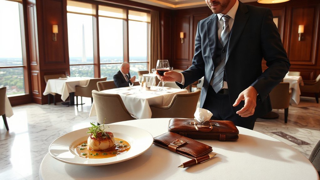 impressive hotel dining experience