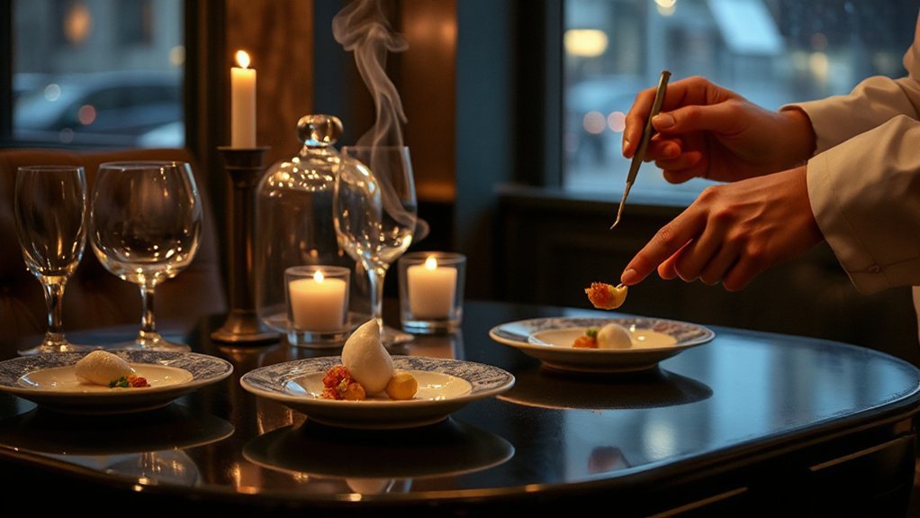 intimate culinary tasting experience