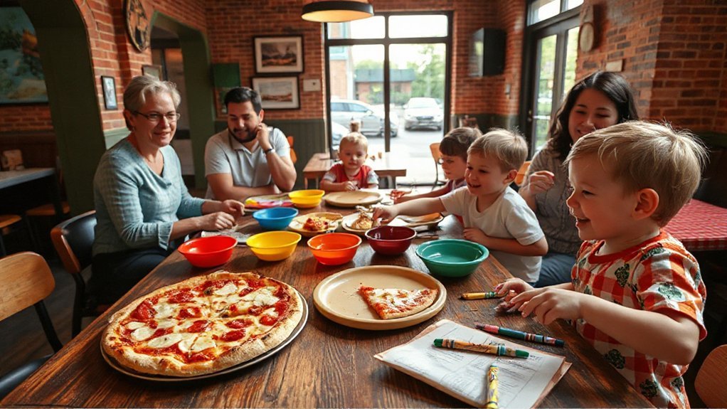 kid friendly pizza and pasta