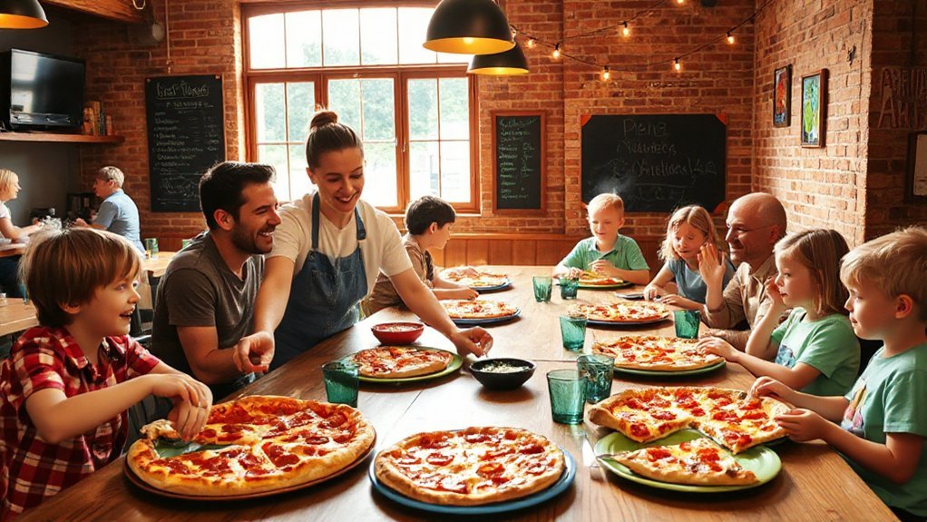 kid friendly pizzerias with fun