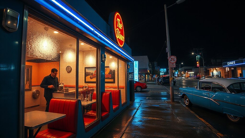 late night diner nostalgia