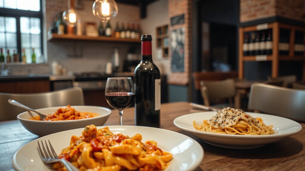 modern roman dining experience