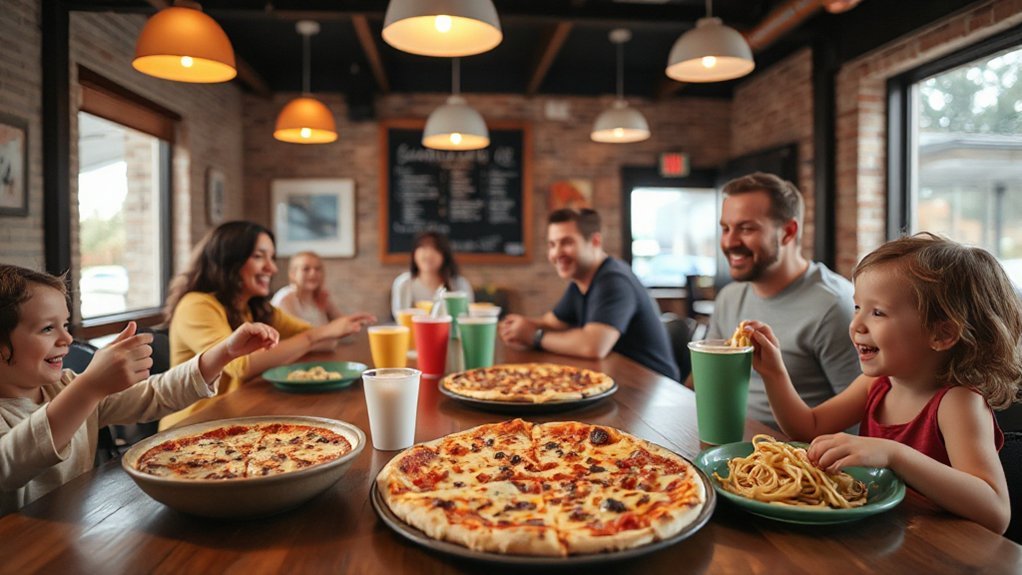 pizza pasta kids favorites