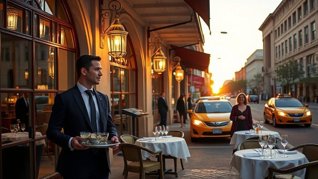 pre show dining at brasseries