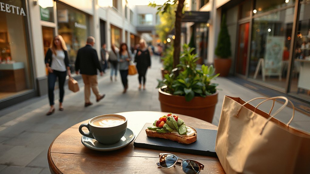 quick bites for shoppers