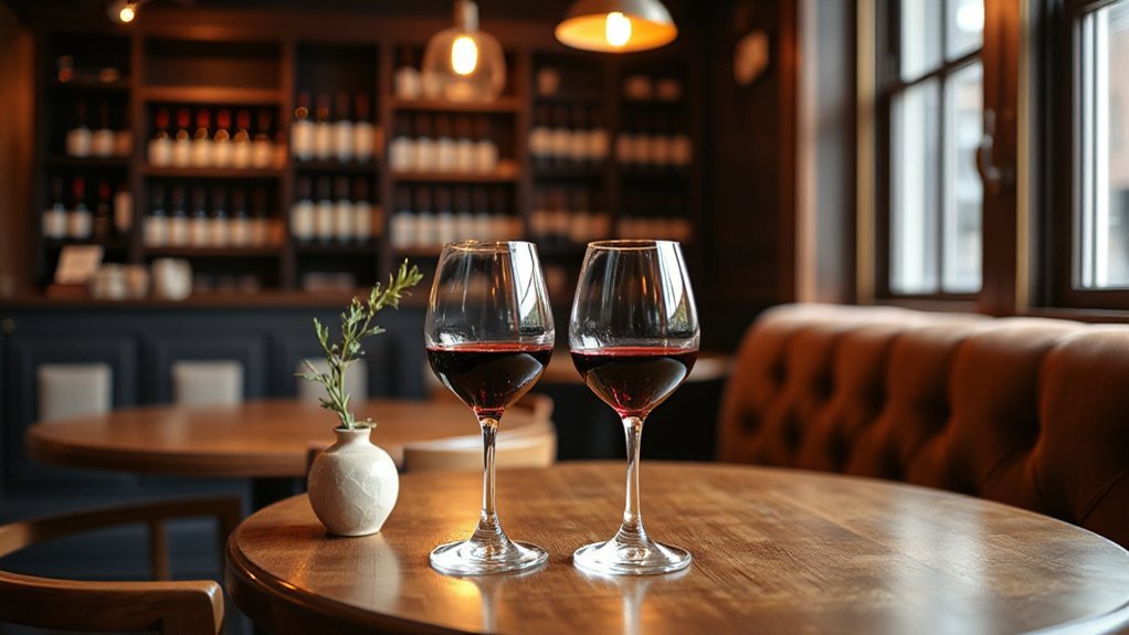 romantic intimate wine experience