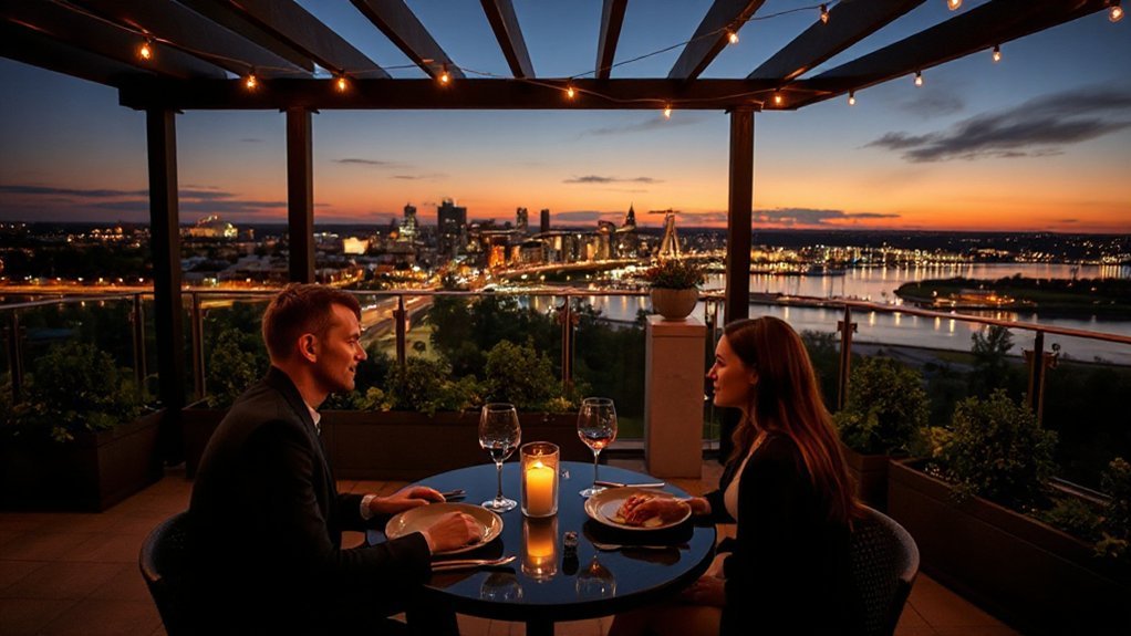 romantic rooftop dining experiences