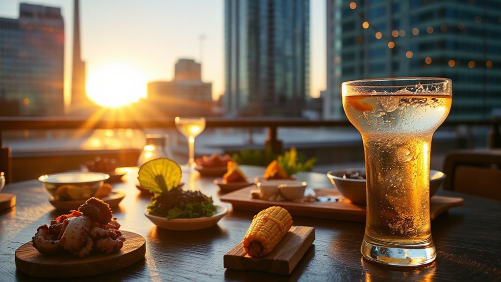 rooftop small plates bliss