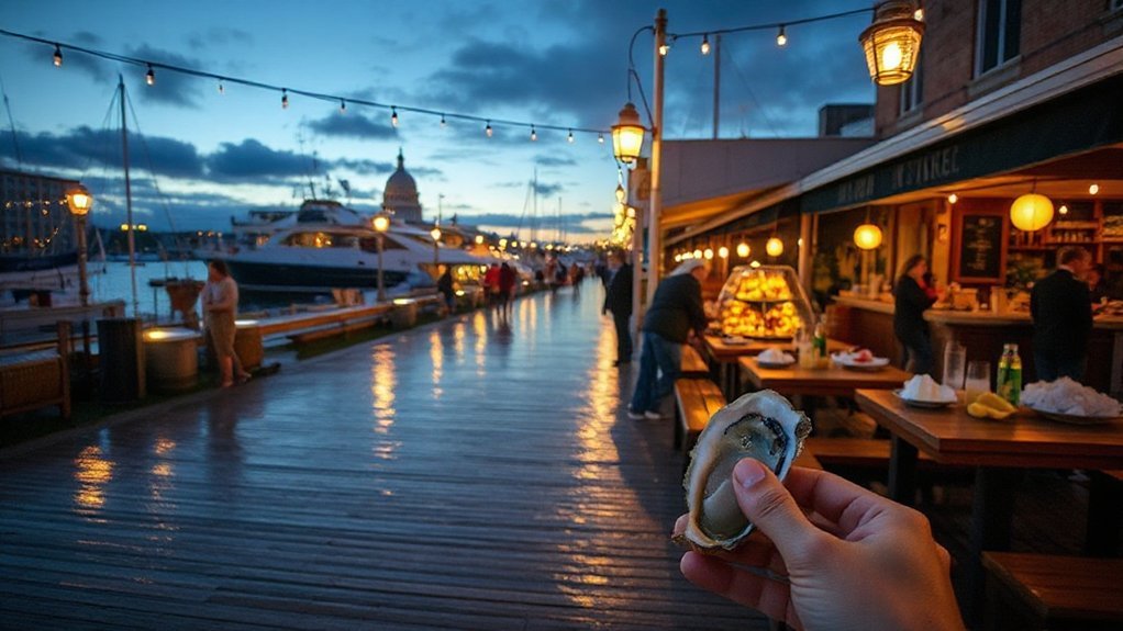 seafood bliss by waterfront