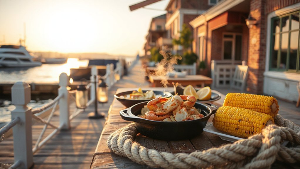 seafood waterfront flavors satisfaction