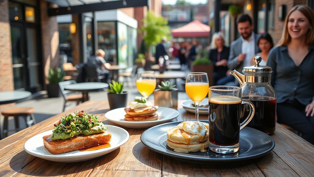 seasonal farm to table brunches