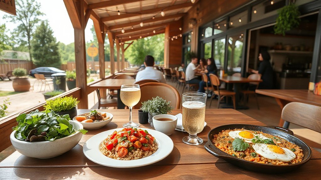 seasonal fresh vibrant brunches